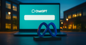 Почему окно подсказок ChatGPT ночью отображает Meta